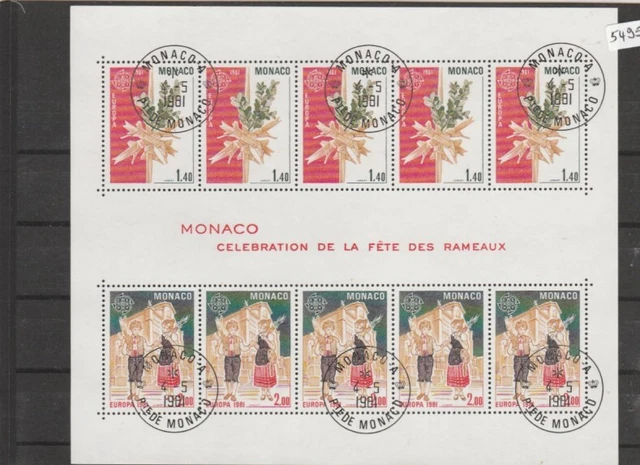 Monaco  gestempelt     MiNr. Block 17