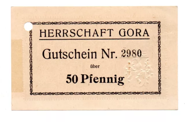 pos951 Gora 50 Pfennig (1914)