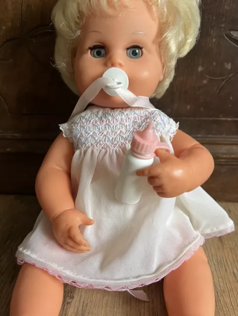 VINTAGE 1970 S BABY Bottle PINK Replica Dummy Tiny Tears dolls DOLL NOT INCL 12.00 PicClick UK