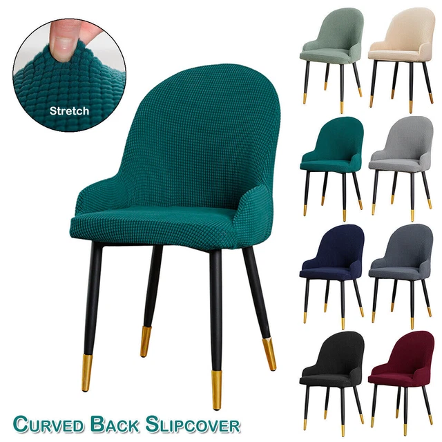 Stretch Dining Chair Covers Wingback Chair Seat Slipcovers Protector Banquet