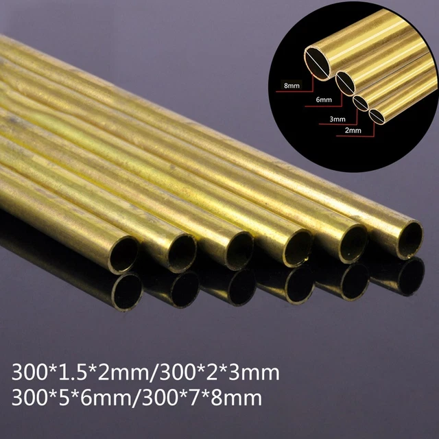 Tubo in ottone caldo alta qualità barche laboratori lavorazione dei metalli materiale per modellismo