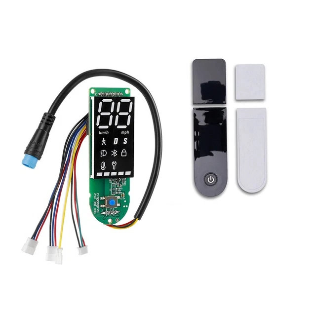 Afficheur Tableau De Bord Pour Trottinette Xiaomi M365/Pro/Pro2/MI3Pro – Circuit Imprimé Vert, Compact Et Facile à Installer