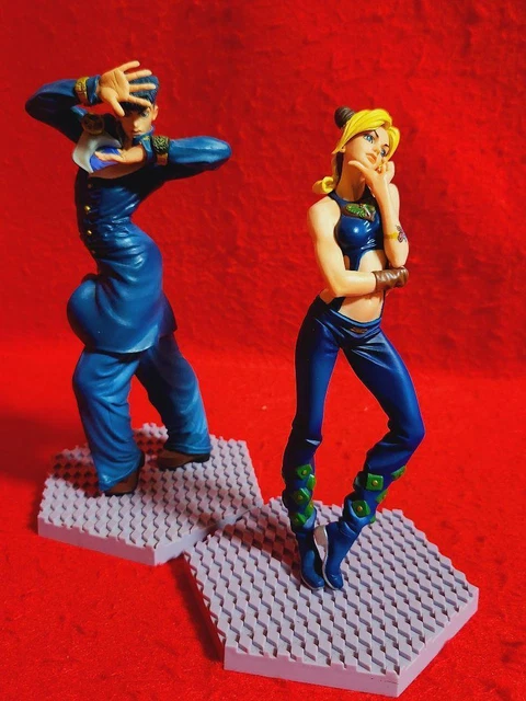 FIGURINE ARTICULÉE JOJO'S Bizarre Adventure avec boîte statue anime Josuke Higashikata EUR 28,20