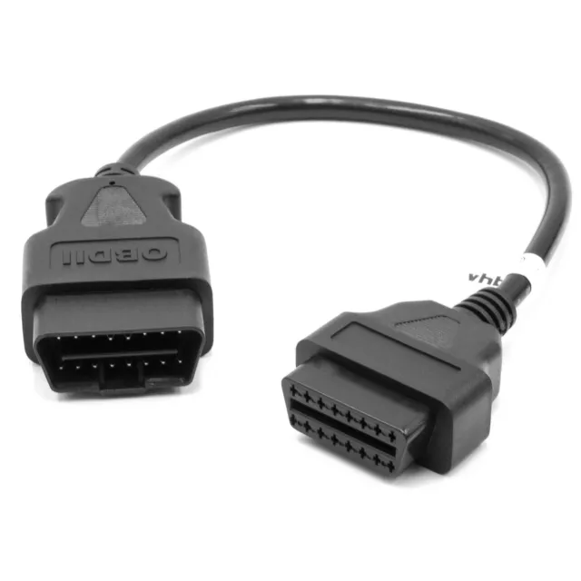 OBD2 16Pin Verlängerungskabel 30cm (16Pin männlich > 16Pin weiblich)