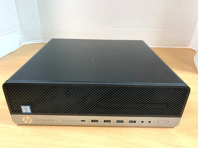 HP EliteDesk 800 G2 - unité centrale - SFF - Core i7 6700 3.4 GHz - 8 Go - SSD 240 Go, HDD 500 To Pas Cher | Bureau Vallée