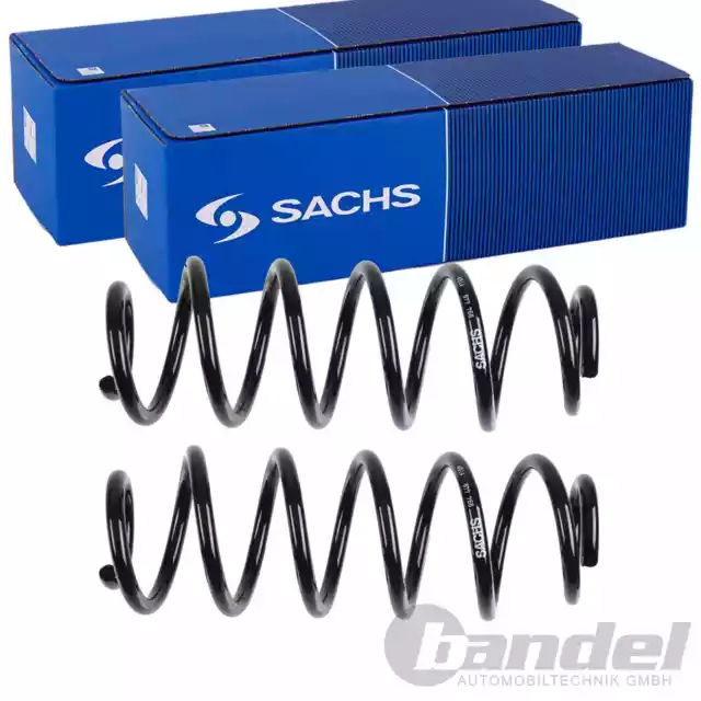 2X Sachs Fahrwerksfedern Hinten Passend Für Seat Leon Toledo Links+Rechts