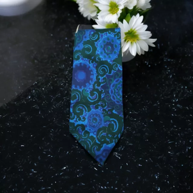 Cravate Tie Vintage 100% Soie Silk Thailand