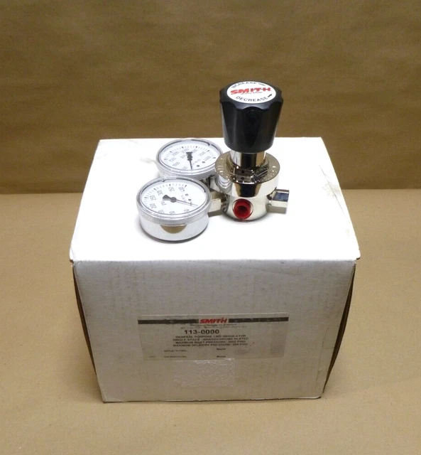 MILLER SMITH 1130000 General Purpose Single Stage Cylinder Regulator