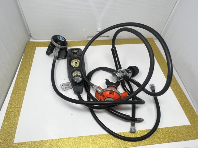 US. Divers Aqualung Pivot Sherwood Regulator & SUUNTO SM-14 Depth Pressure Gauge US. Divers Aqualung Pivot Sherwood Regulator & SUUNTO SM-14 Depth Pressure Gauge