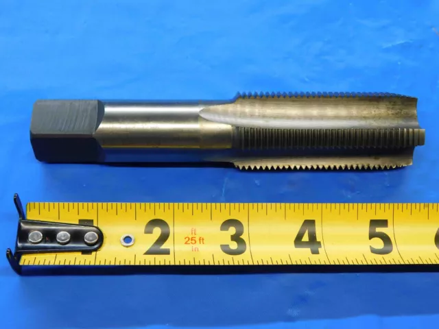 Union Butterfield 1 1/8 12 H6 Hss Plug Tap 4 Straight Flute 1.125 Cnc Milling