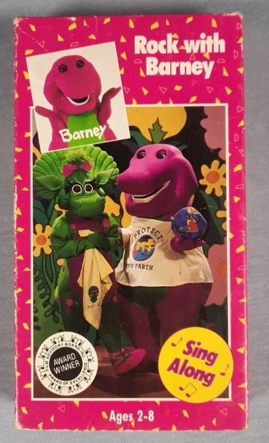rare-barney-rock-with-barney-vhs-1991-video-tape-sing-along-song