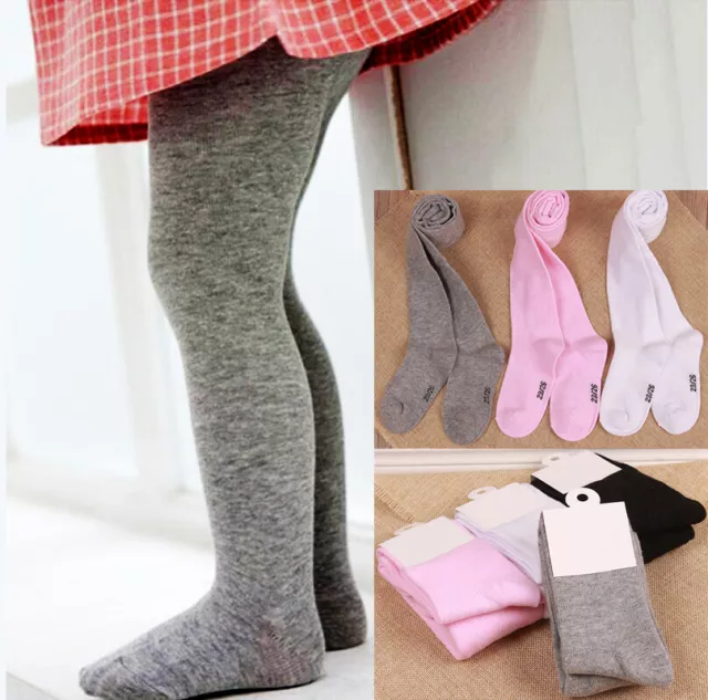 Socks Pantyhose Toddler Stockings Girls Infant Baby Cotton Tights Kid 0-6Y Warm✿