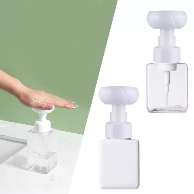 Soap Dispenser Soap Dispenser White Clear For Bathroom Plastic Refillable