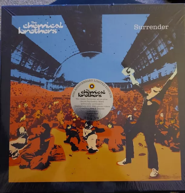 The Chemical Brothers - Surrender 3 x CD + DVD Anniversary Box Set new/sealed