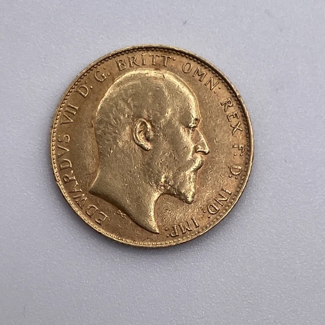 1910 Edward VII FUll Sovereign Perth Mint