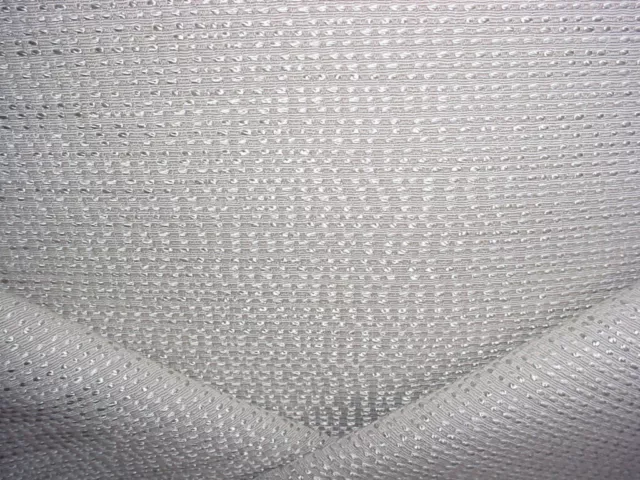 3-3/8Y Holly Hunt 2010 City Lights II Silvery Grey Boucle Upholstery Fabric