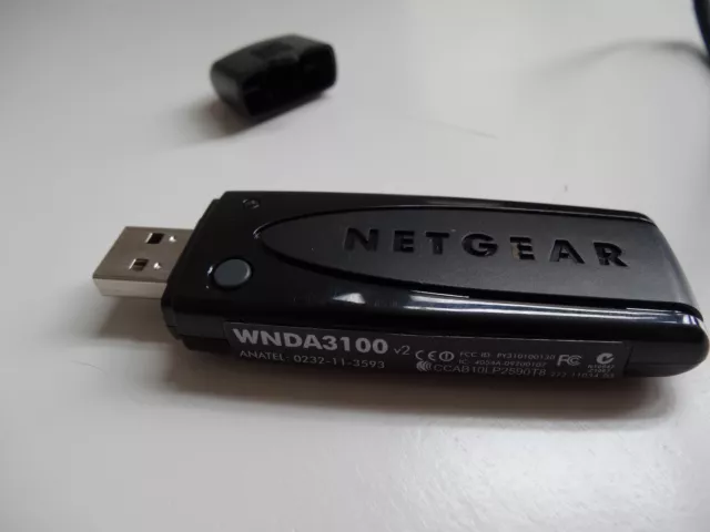 NETGEAR WNDA3100V2 WNDA3100 N600 Dual Band Wi-Fi Wireless USB Adapter TV - W05 2