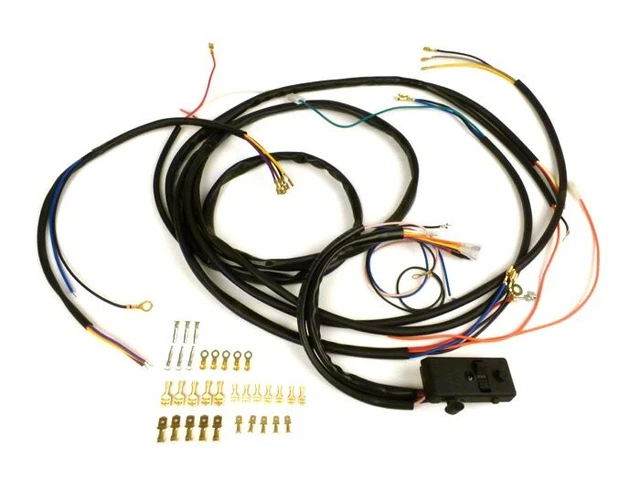 VESPA 12V CONVERSION wiring loom for Small frame 50 Special £68.90