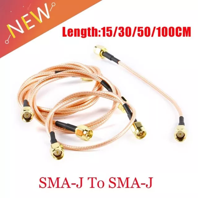 SMA Male To SMA Male Female RG316 Cable Jumper Pigtail 15/30/50/100CM SMA Plug