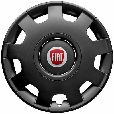 4 x16" Inch Wheel Trims Rims Hub Caps fit Fiat Scudo - 16" black