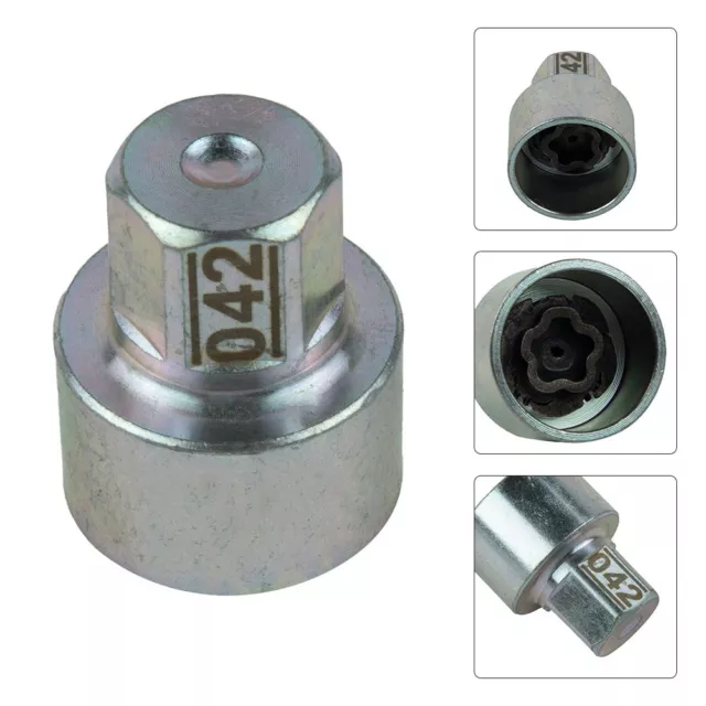 For Wheel Lock #42 Accessories Anti-Theft Key Socket Lug Nut Bolt New