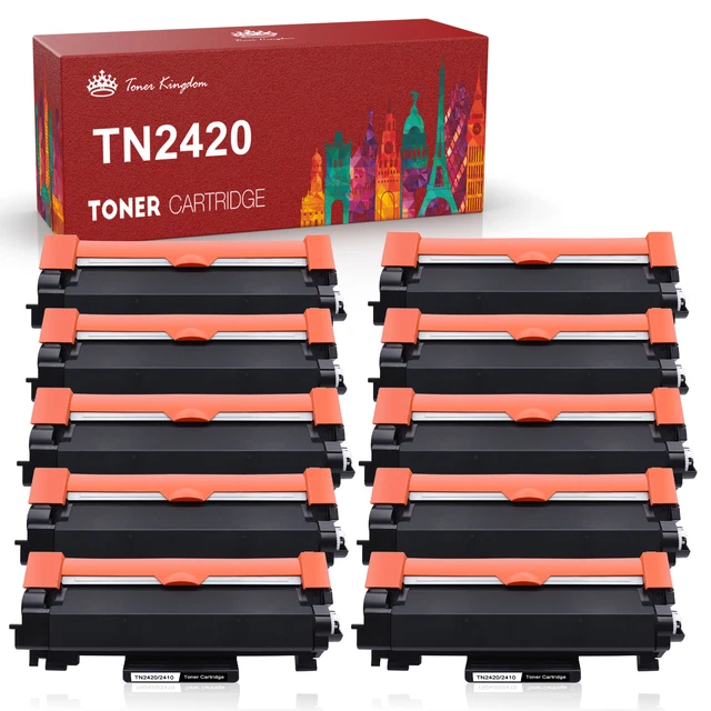 Cartuccia/tamburo Toner XXL Compatibile Con Brother TN-2420 DR-2400 DCP - Foto 3