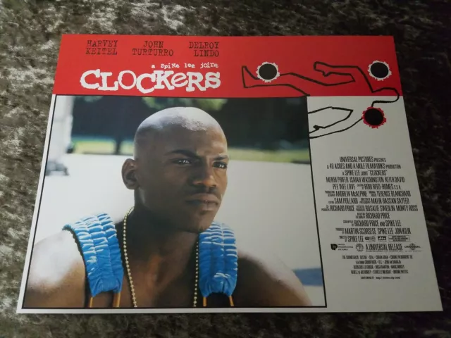 Clockers lobby cards - Harvey Keitel, Delroy Lindo, Spike Lee