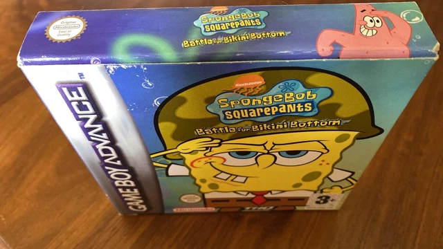 NOTICE ORIGINALE SpongeBob SquarePants Battle For Bikini Bottom - GameBoy Advance