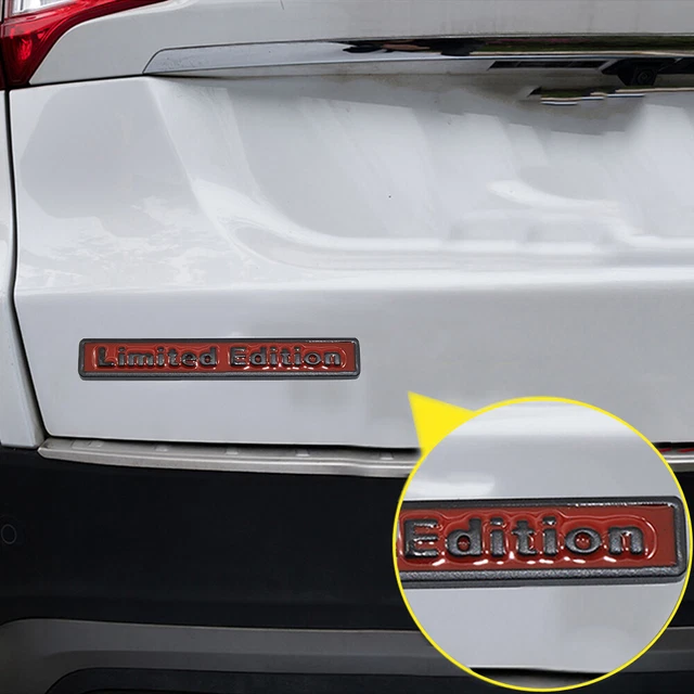 Black Accessories Metal Limited Edition Fender Emblem Sport Badge Car Stickers E - Foto 3