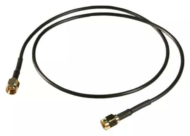 AMPHENOL RF 135101-02-24.00 RF / Coaxial Cable Assembly, SMA Straight Plug,61cm