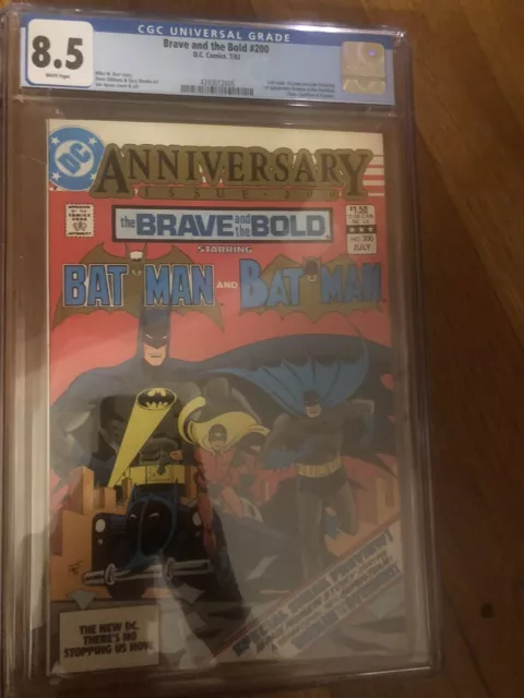 Batman The Brave And The Bold #200 1St App Of Katana  Cgc 8.5