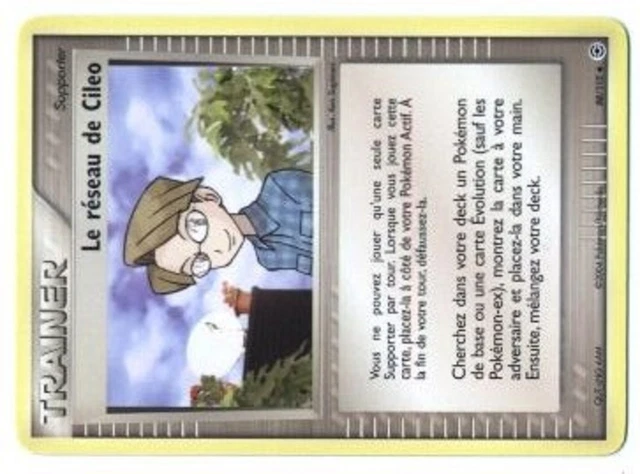 Pokemon Rf & Vf Unco N°  88/112 Le Reseau De Cileo