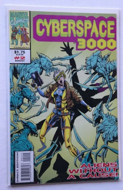 Cyberspace 3000 #2 Marvel UK Comics 1993 VF/NM