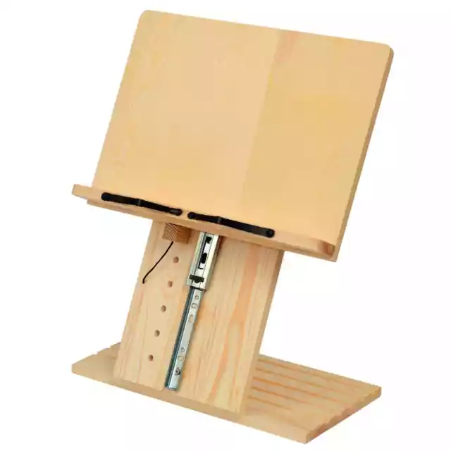 Book Stand for Reading - Cookbook with 7 Adjustable Height and 5 Adjustable Tilt