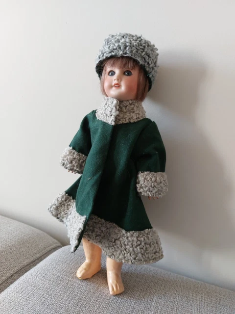 ENSEMBLE VESTE CHAPEAU Gl Gautier Languereau pour poupée Bleuette Tornade 1957 EUR 89,00 - FR