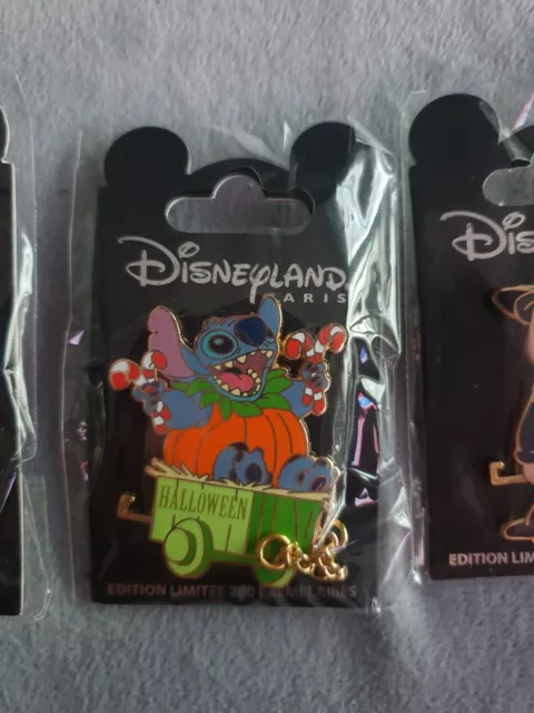 Pins Disneyland Paris Halloween stitch lilo scrump EL 700 3