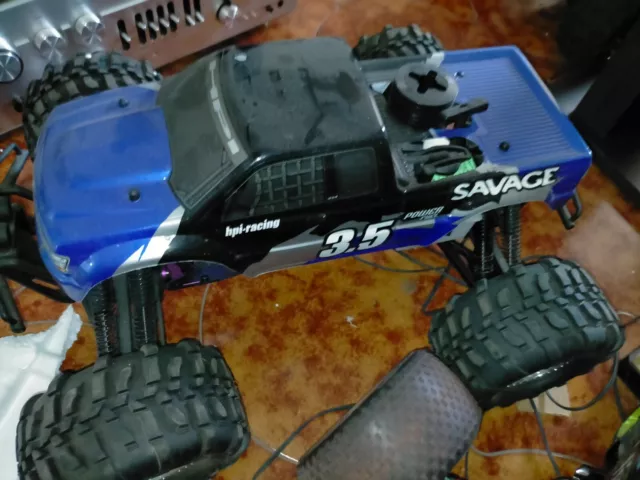 Rc Model HPI Savage con motore 3.5 - come nuovo