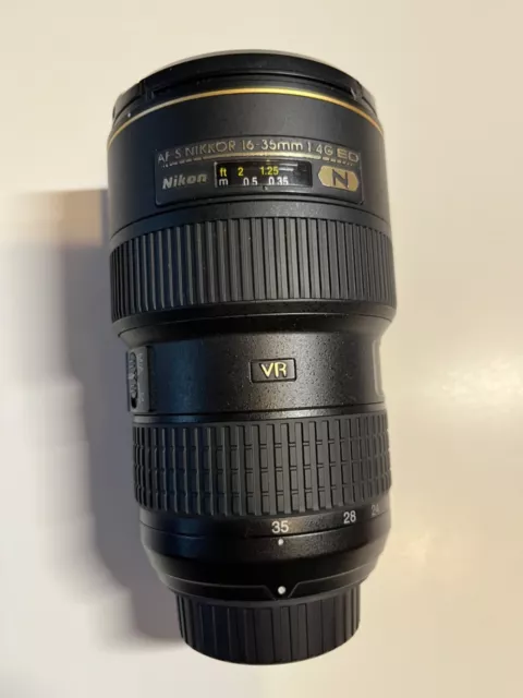 Nikon 16-35mm f/4 AS G SWM AF-S VR IF N M/A ED Lens