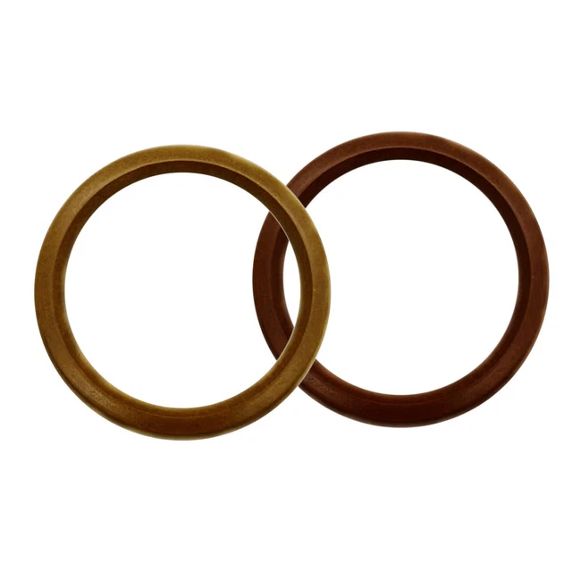 Round Bag Handle,Wooden Handles Replacement Round Purse Handle Smooth Handbag