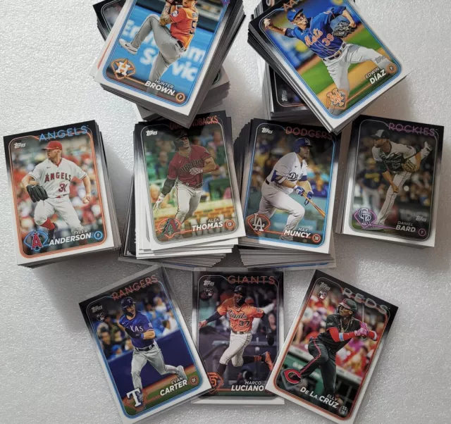 TOPPS 2024 MLB Series One Core Set (Set de Base) Part.2 176 à 350