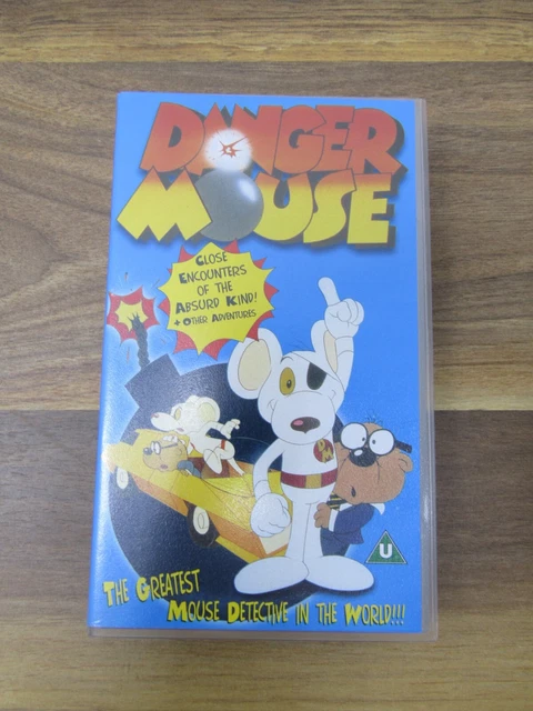 DANGER MOUSE CLOSE Encounters of the Absurd Kind VHS Retro Cult Kids ...