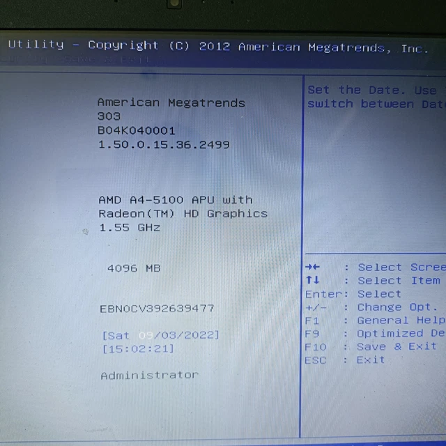 Carte Mère Lenovo G70-35, AMD A4-6210, Occasion Fonctionnelle