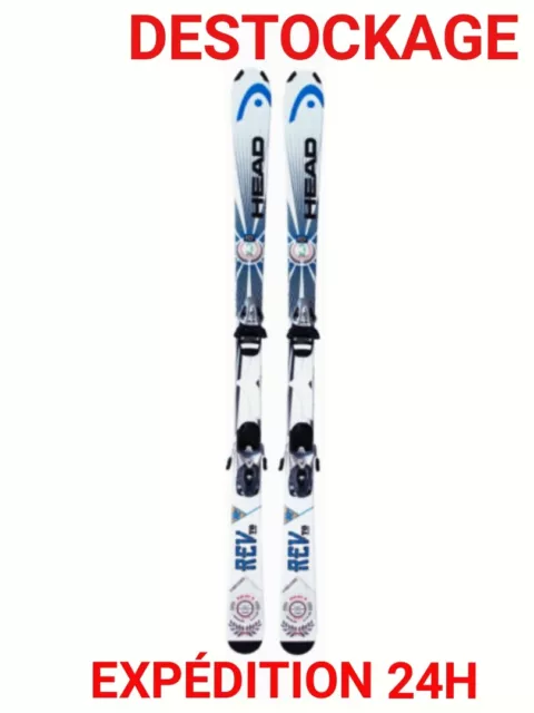 ski adulte occasion HEAD "REV 70" taille:163 cm + fixations------PETIT BUDGET 2