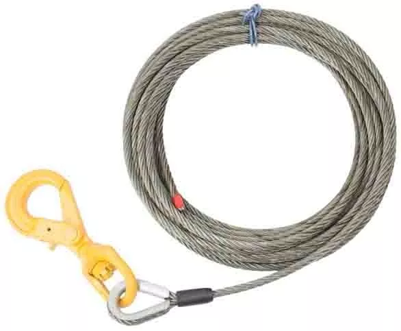 3/8 X 75' Winch Cable Steel Core Rope Wrecker Tow Truck Rollback Self  Locking $115.99 - PicClick