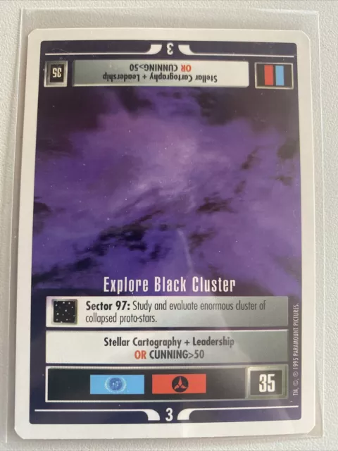 Star Trek CCG - Premier - Explore Black Cluster (Mission)