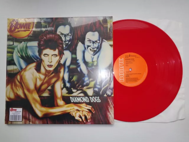 David Bowie-Diamond Dogs Ltd Ed Red Vinyl...rare! 45Th Anniversary Press Lp 2016