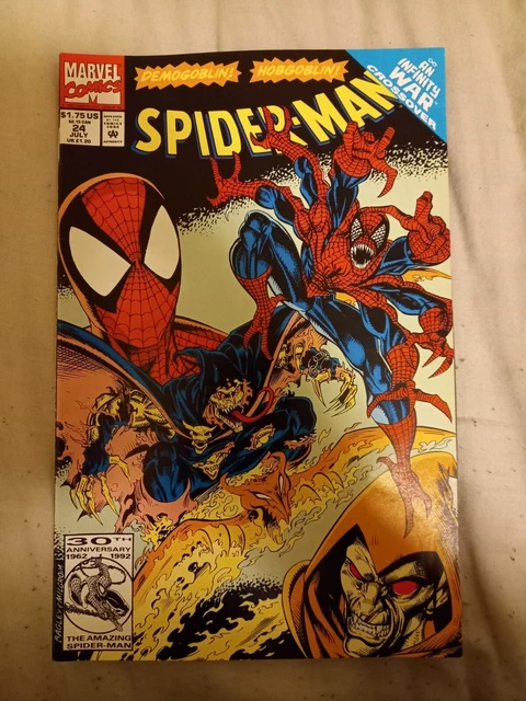 Marvel Comics-Spider-Man #24 Infinity War Crossover 1992
