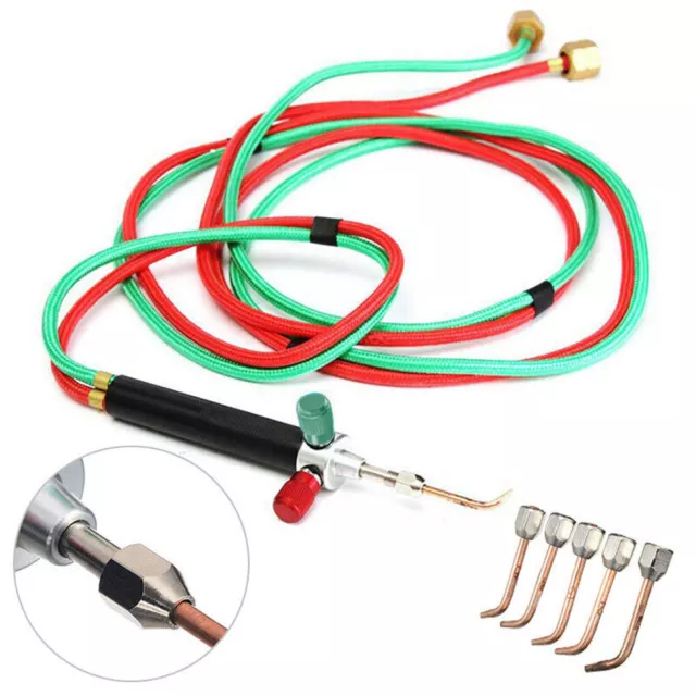 Mini Welding Gas Torch Jewelry Iron Gun Acetylene Oxygen Torch Soldering Tool 2