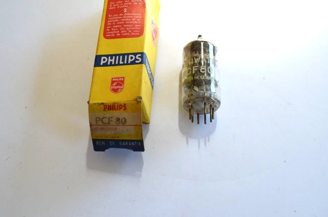 Lot De 2 Tubes électroniques Philips EY500A Et PY500A – Valve D'origine Pour TSF