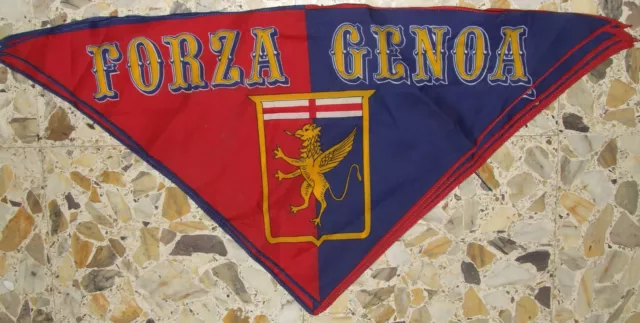 Écharpe Drapeau Bandana Flag Football Ultras Genoa Polyester